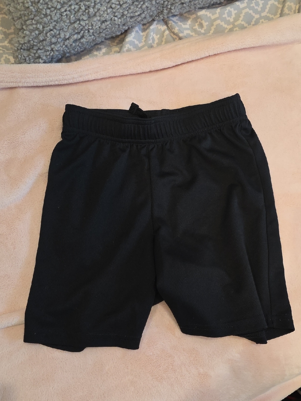 Carter's Black Kids Athletic Shorts with Elastic Waist
